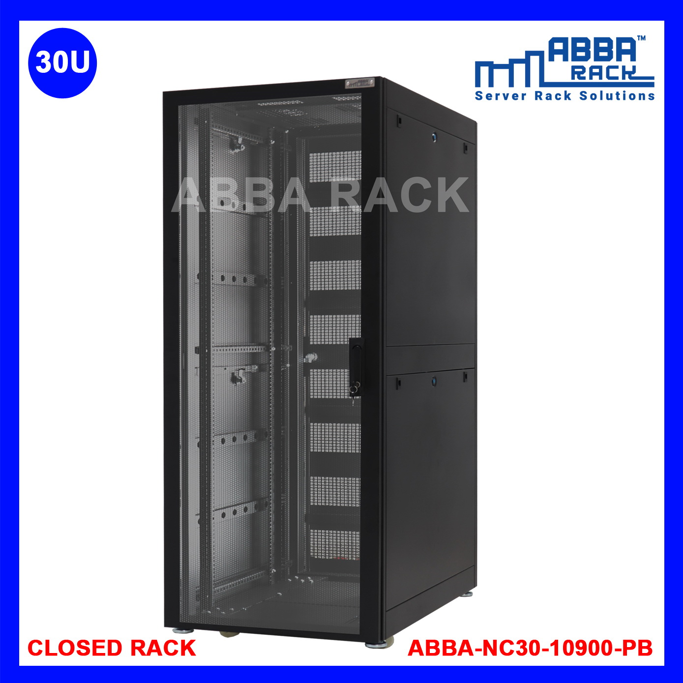 ABBA RACK 19" Closed Rack 30U Premium