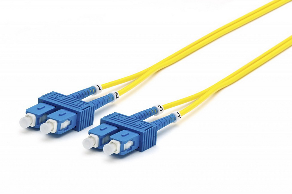 Brand Rex Fiber Optic Patch Cord Single Mode